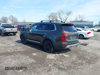 2021 Kia Telluride SX with VIN 5XYP5DHC2MG162119, listed as a IAAI auction lot 41881250 with 112,024 mi miles and . Bid and sale history available at DreamBid. Image 3.
