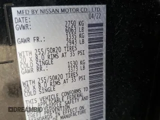 2022 Infiniti QX60 Autograph с VIN 5N1DL1HU8NC337832, выставлен на аукционе Copart как лот 43777725 с пробегом 19 598 миль миль и Списание • Salvage title. История ставок и продаж доступна на DreamBid. Изображение 13.