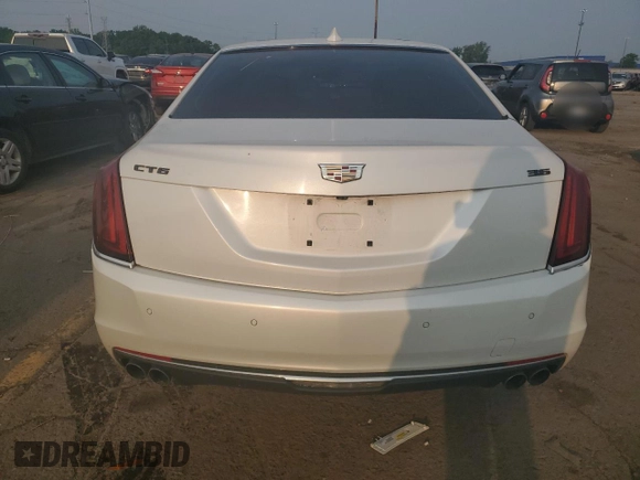 2017 Cadillac CT6 AWD with VIN 1G6KB5RS0HU140190, listed as a Copart auction lot 59686645 with 111,514 mi miles and Clean title. Bid and sale history available at DreamBid. Image 6.