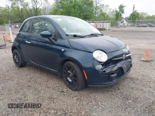 2013 FIAT 500 Pop z VIN 3C3CFFAR5DT532921, wystawiony jako IAAI lot #42161543 z przebiegiem 94 331 mil mil oraz . Historia ofert i sprzedaży dostępna na DreamBid. Obrazek 1.