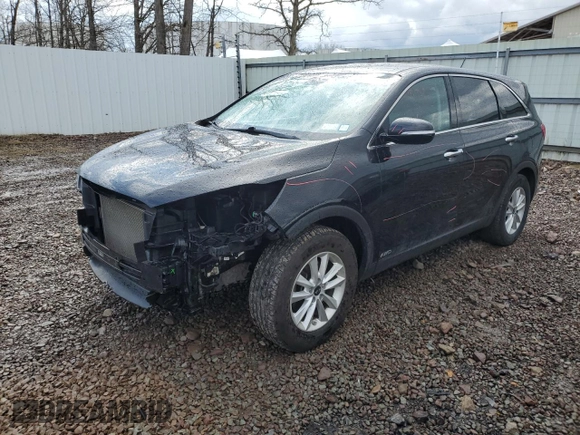 2020 Kia Sorento LX with VIN 5XYPGDA38LG668752, listed as a Copart auction lot 50794875 with 89,675 mi miles and Salvage Title. Bid and sale history available at carsss.com. Image 1.