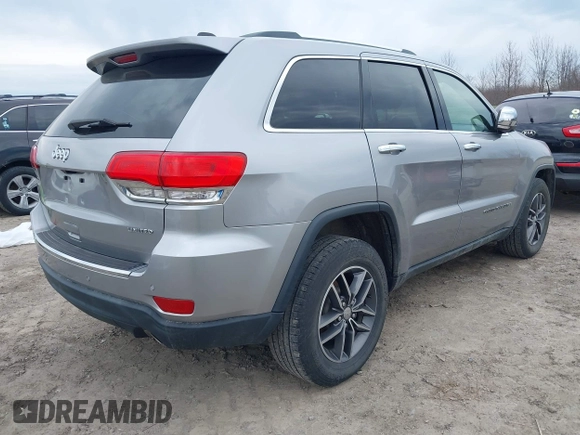 2018 Jeep Grand Cherokee Limited with VIN 1C4RJEBG7JC407244, listed as a IAAI auction lot 42038598 with 69,965 mi miles and . Bid and sale history available at DreamBid. Image 4.