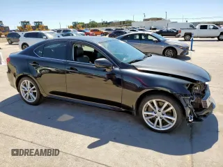 2007 Lexus IS 350 with VIN JTHBE262972009629, listed as a Copart auction lot 57758295 with 155,577 mi miles and Clean title. Bid and sale history available at DreamBid. Image 4.