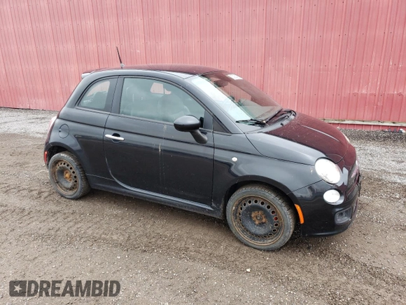 2013 FIAT 500 Sport with VIN 3C3CFFBR3DT667507, listed as a Copart auction lot 53086435 with 131,249 mi miles and Clean Title. Bid and sale history available at carsss.com. Image 4.