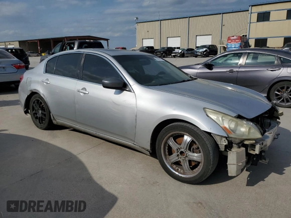 2012 Infiniti G37 Journey with VIN JN1CV6AP0CM932969, listed as a Copart auction lot 53261455 with 168,847 mi miles and Clean Title. Bid and sale history available at DreamBid. Image 4.