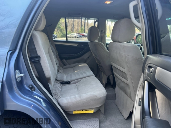 2004 Toyota 4Runner SR5 with VIN JTEBT14R340041772, listed as a IAAI auction lot 42143507 with 210,561 mi miles and . Bid and sale history available at DreamBid. Image 7.