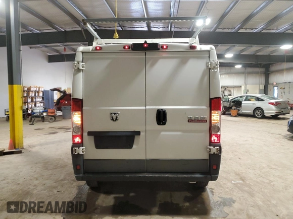 2019 Ram ProMaster Cargo with VIN 3C6TRVNG7KE533390, listed as a Copart auction lot 46660255 with 118,573 mi miles and Salvage Title. Bid and sale history available at DreamBid. Image 6.