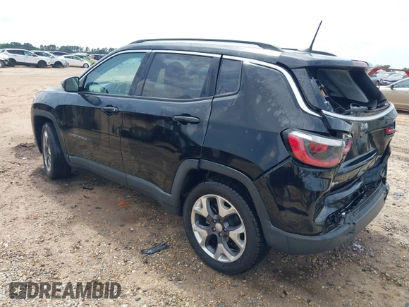 2018 Jeep Compass Limited with VIN 3C4NJCCB4JT329208, listed as a IAAI auction lot 42161515 with 72,512 mi miles and . Bid and sale history available at DreamBid. Image 3.