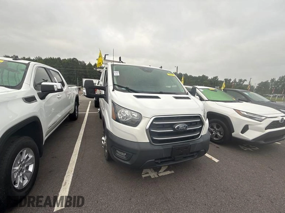 2020 Ford Transit Cargo with VIN 1FTBR2YG9LKA32434, listed as a IAAI auction lot 42718925 with 66,381 mi miles and . Bid and sale history available at DreamBid. Image 5.