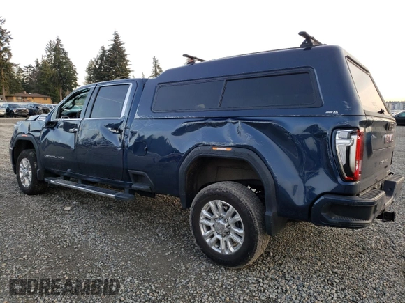2020 GMC Sierra 3500HD Denali z VIN 1GT49WEY5LF210345, wystawiony jako Copart lot #89412745 z przebiegiem 20 328 mil mil oraz Szkoda całkowita • Salvage title. Historia ofert i sprzedaży dostępna na DreamBid. Obrazek 2.