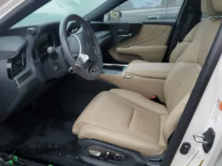 2023 Lexus LS with VIN JTHD51FF5P5018025, listed as a Copart auction lot 74091954 with 0 mi miles and Salvage Title. Bid and sale history available at carsss.com. Image 7.