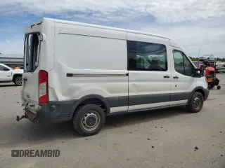 2015 Ford Transit with VIN 1FTNR2CV0FKA63935, listed as a Copart auction lot 58589985 with 190,246 mi miles and Salvage title. Bid and sale history available at DreamBid. Image 3.