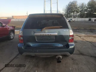 2005 Acura MDX Touring with VIN 2HNYD18935H501137, listed as a Copart auction lot 43550095 with 272,602 mi miles and Salvage Title. Bid and sale history available at carsss.com. Image 6.