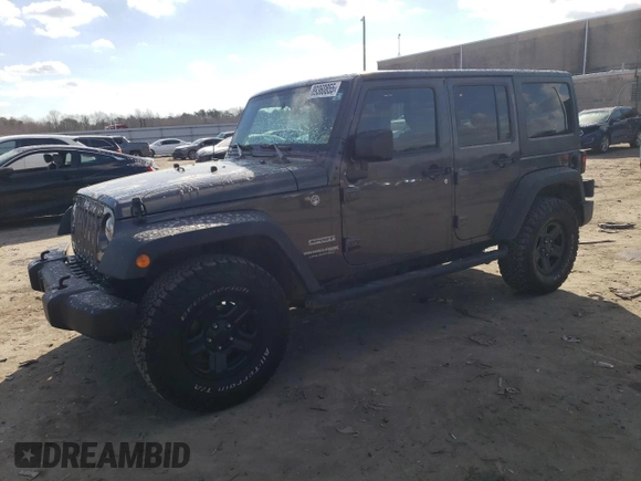 2018 Jeep Wrangler JK Unlimited Sport with VIN 1C4BJWDG9JL894502, listed as a Copart auction lot 89360855 with 100,944 mi miles and Salvage Title. Bid and sale history available at carsss.com. Image 1.
