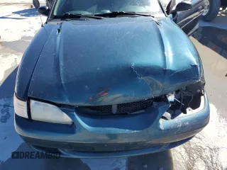 1996 Ford Mustang GT with VIN 1FALP45XXTF235504, listed as a Copart auction lot 45662595 with 57,849 mi miles and Salvage title. Bid and sale history available at DreamBid. Image 11.