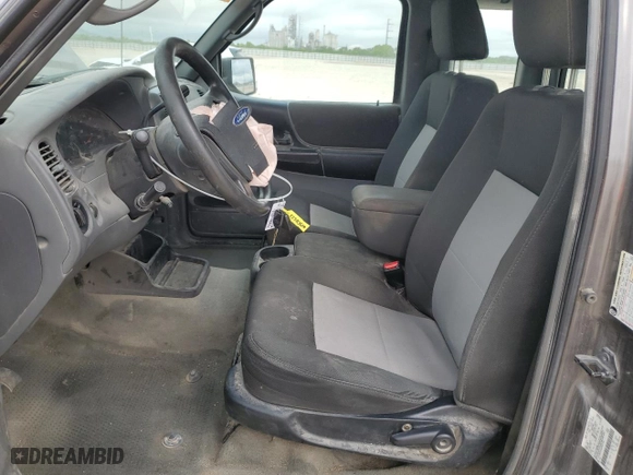 2011 Ford Ranger XL with VIN 1FTKR1EEXBPA57132, listed as a Copart auction lot 53321365 with 147,930 mi miles and Salvage Title. Bid and sale history available at carsss.com. Image 7.