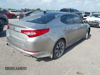 2013 Kia Optima SX with VIN 5XXGR4A63DG231400, listed as a IAAI auction lot 42518098 with 168,364 mi miles and . Bid and sale history available at DreamBid. Image 4.