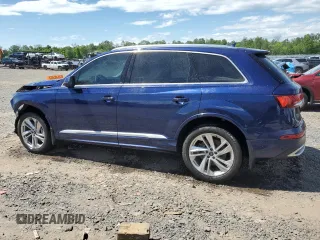 2021 Audi Q7 Premium with VIN WA1AJAF71MD041774, listed as a Copart auction lot 56676145 with 46,500 mi miles and Salvage title. Bid and sale history available at DreamBid. Image 2.