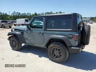 2024 Jeep Wrangler Sport S с VIN 1C4PJXAG8RW352284, выставлен на аукционе Copart как лот 52002625 с пробегом 1 403 миль миль и Списание • Salvage title. История ставок и продаж доступна на DreamBid. Изображение 2.