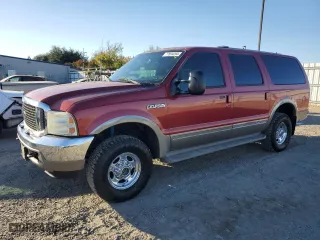 2000 Ford Excursion Limited with VIN 1FMNU43S7YED28296, listed as a Copart auction lot 77894284 with 147,057 mi miles and Clean Title. Bid and sale history available at carsss.com. Image 1.