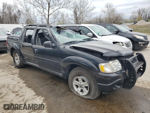 2005 Ford Explorer Sport Trac XLS with VIN 1FMZU77K75UB45740, listed as a Copart auction lot 48241124 with Not provided miles and Salvage title. Bid and sale history available at DreamBid. Image 4.