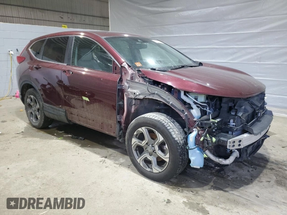 2018 Honda CR-V EX-L with VIN 7FARW2H89JE003899, listed as a Copart auction lot 47533495 with 116,416 mi miles and Salvage Title. Bid and sale history available at carsss.com. Image 4.