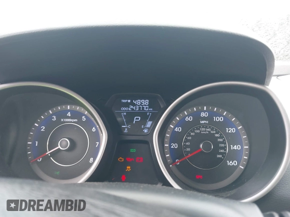 2012 Hyundai Elantra Limited с VIN KMHDH4AE6CU274372, выставлен на аукционе IAAI как лот 42319413 с пробегом 243 770 миль миль и . История ставок и продаж доступна на DreamBid. Изображение 7.