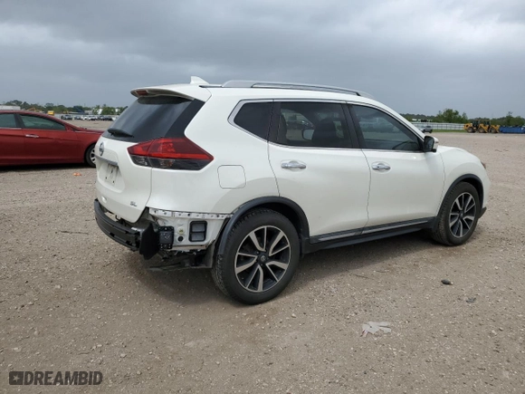 2019 Nissan Rogue SL with VIN 5N1AT2MT0KC794328, listed as a Copart auction lot 50540265 with 76,969 mi miles and Salvage Title. Bid and sale history available at carsss.com. Image 3.