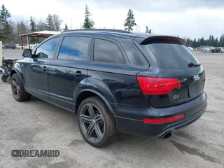 2013 Audi Q7 3.0T S line Prestige with VIN WA1DGAFE9DD015594, listed as a IAAI auction lot 41795868 with 123,525 mi miles. Bid and sale history available at carsss.com. Image 3.