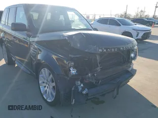 2008 Land Rover Range Rover Sport SC with VIN SALSH23408A144741, listed as a IAAI auction lot 40985850 with 110,878 mi miles. Bid and sale history available at carsss.com. Image 6.