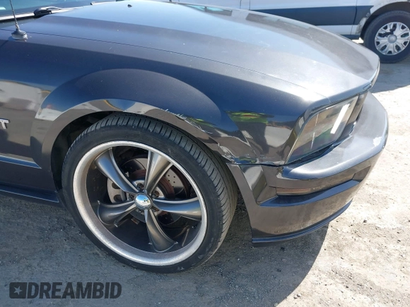 2007 Ford Mustang GT Deluxe with VIN 1ZVFT82H175270870, listed as a IAAI auction lot 41979749 with 131,729 mi miles. Bid and sale history available at carsss.com. Image 17.