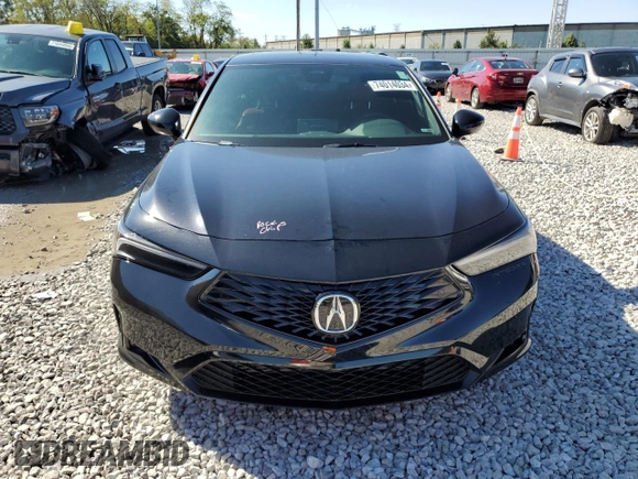 2023 Acura Integra w/A-Spec Package with VIN 19UDE4H35PA023580, listed as a Copart auction lot 74014034 with 23,062 mi miles and Salvage Title. Bid and sale history available at carsss.com. Image 5.