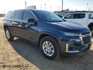 2022 Chevrolet Traverse LS with VIN 1GNERFKWXNJ136631, listed as a Copart auction lot 50404255 with 65,325 mi miles and Salvage Title. Bid and sale history available at carsss.com. Image 4.