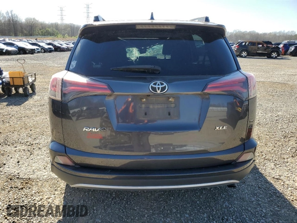 2018 Toyota RAV4 XLE with VIN JTMWFREV0JJ190508, listed as a Copart auction lot 49637125 with 120,768 mi miles and Salvage Title. Bid and sale history available at carsss.com. Image 6.