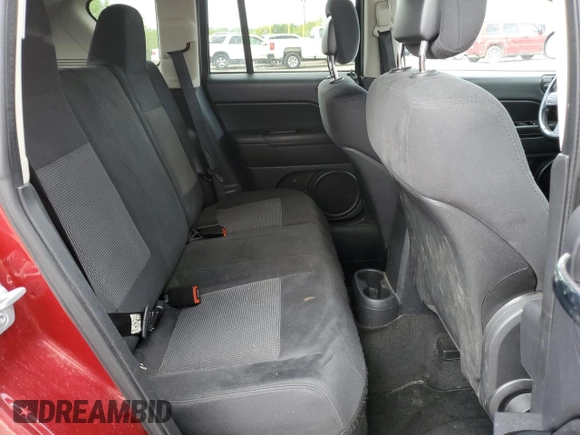 2012 Jeep Compass Latitude with VIN 1C4NJCEB8CD706452, listed as a Copart auction lot 55696805 with 195,159 mi miles and Clean Title. Bid and sale history available at carsss.com. Image 11.