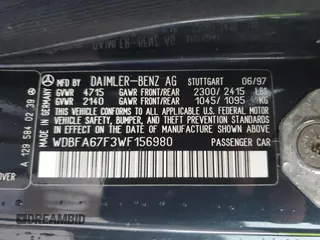 1998 Mercedes-Benz SL-Class with VIN WDBFA67F3WF156980, listed as a Copart auction lot 44748135 with 0 mi miles and Clean Title. Bid and sale history available at carsss.com. Image 12.