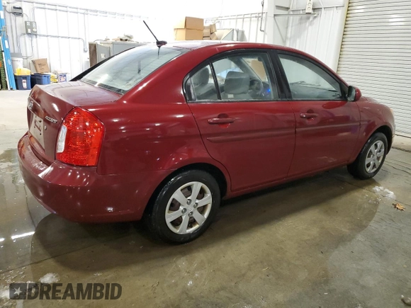2011 Hyundai Accent GLS with VIN KMHCN4AC2BU598615, listed as a Copart auction lot 45790355 with 175,347 mi miles and Clean Title. Bid and sale history available at DreamBid. Image 3.