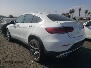 2021 Mercedes-Benz GLC with VIN W1N0J8EBXMF907405, listed as a Copart auction lot 62862022 with 39,563 mi miles. Bid and sale history available at carsss.com. Image 3.