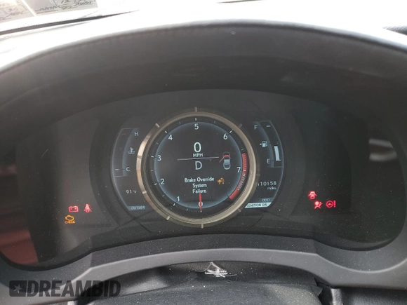 2016 Lexus RC 300 F Sport with VIN JTHSM5BC3G5000278, listed as a Copart auction lot 59904265 with 110,158 mi miles and Salvage title. Bid and sale history available at DreamBid. Image 9.