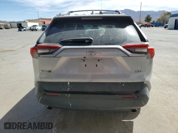 2020 Toyota RAV4 XLE Premium with VIN 2T3C1RFV9LC036563, listed as a Copart auction lot 50310165 with 79,738 mi miles and Salvage Title. Bid and sale history available at carsss.com. Image 6.