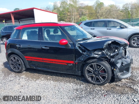 2016 MINI Countryman John Cooper Works with VIN WMWXD1C57GWT97727, listed as a IAAI auction lot 42166560 with 114,300 mi miles and . Bid and sale history available at DreamBid. Image 13.