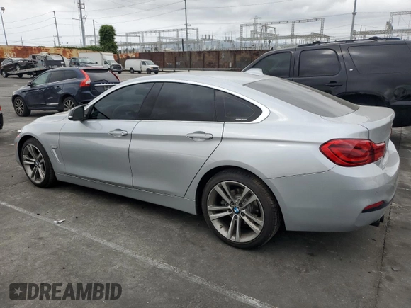 2019 BMW 4 Series 430i z VIN WBA4J1C58KBM12201, wystawiony jako Copart lot #54448715 z przebiegiem 68 574 mil mil oraz Szkoda całkowita • Salvage title. Historia ofert i sprzedaży dostępna na DreamBid. Obrazek 2.
