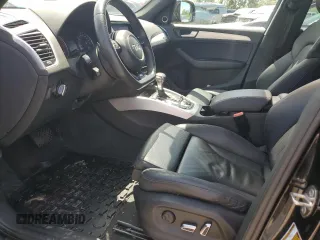 2014 Audi Q5 Premium Plus with VIN WA1DMAFP5EA114068, listed as a Copart auction lot 60199115 with 74,627 mi miles and Salvage title. Bid and sale history available at DreamBid. Image 7.