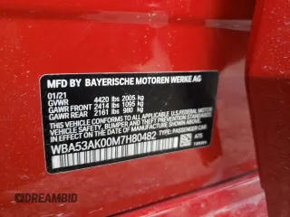 2021 BMW 2 Series 228i with VIN WBA53AK00M7H80482, listed as a Copart auction lot 59111063 with 24,211 mi miles. Bid and sale history available at carsss.com. Image 14.