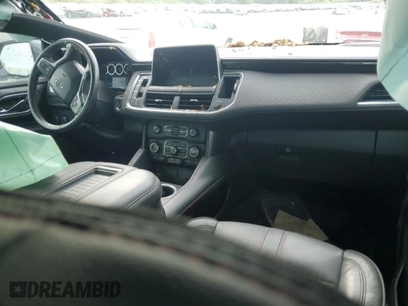 2021 Chevrolet Suburban RST with VIN 1GNSKEKD4MR216927, listed as a Copart auction lot 69358854 with 39,384 mi miles and Salvage Title. Bid and sale history available at DreamBid. Image 8.