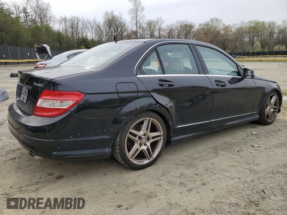 2011 Mercedes-Benz C-Class C 300 Sport with VIN WDDGF8BB7BR167096, listed as a Copart auction lot 51283765 with 175,092 mi miles and Salvage Title. Bid and sale history available at carsss.com. Image 3.