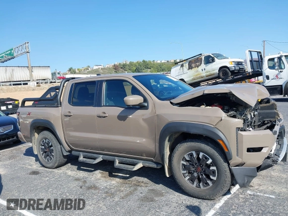 2023 Nissan Frontier Pro-X with VIN 1N6ED1EJ6PN627247, listed as a IAAI auction lot 41489652 with 29,232 mi miles and . Bid and sale history available at DreamBid. Image 13.