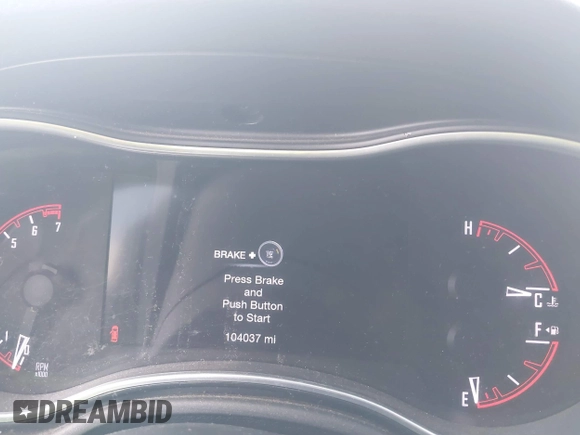 2019 Dodge Durango SXT Plus with VIN 1C4RDHAG1KC535197, listed as a IAAI auction lot 41324175 with 104,037 mi miles and . Bid and sale history available at DreamBid. Image 15.