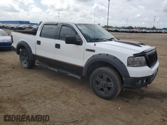 2004 Ford F-150 XLT with VIN 1FTPW14524KB96588, listed as a Copart auction lot 65389175 with 238,182 mi miles and Clean title. Bid and sale history available at DreamBid. Image 4.