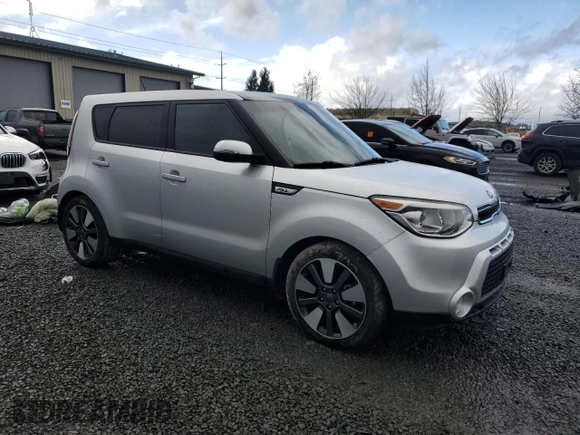 2015 Kia Soul + with VIN KNDJX3A59F7770337, listed as a Copart auction lot 46290595 with 62,434 mi miles and Salvage Title. Bid and sale history available at DreamBid. Image 4.